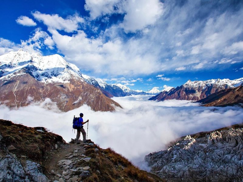OP WANDEL GROEPSREIS - 16 daagse Himalaya trekking in Nepal.